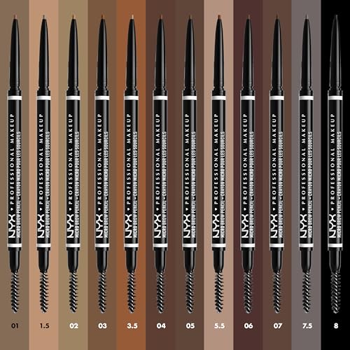 NYX PROFESSIONAL MAKEUP Micro Brow Pencil, Eyebrow Pencil - Taupe-UPStoxs