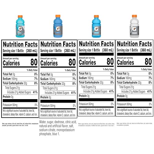 Gatorade Frost Thirst Quencher, Variety Pack 2.0, 12 Fl Oz (Pack of 24)-UPStoxs