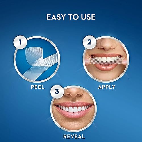 Crest 3D Whitestrips, Professional Effects, Teeth Whitening Strip Kit, 44 Strips (22 Count Pack)-UPStoxs