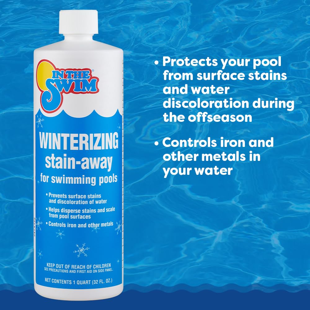 In The Swim Pool Closing Kit - Winterizing Chemicals for Above Ground and In-Ground Pools - Up to 15,000 Gallons-UPStoxs