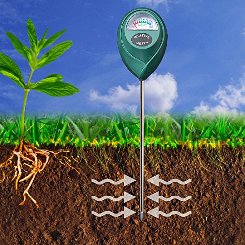 XLUX Soil Moisture Meter, Plant Water Monitor, Hygrometer Sensor for Gardening, Farming, indoor and outdoor plants, No Batteries Required-UPStoxs