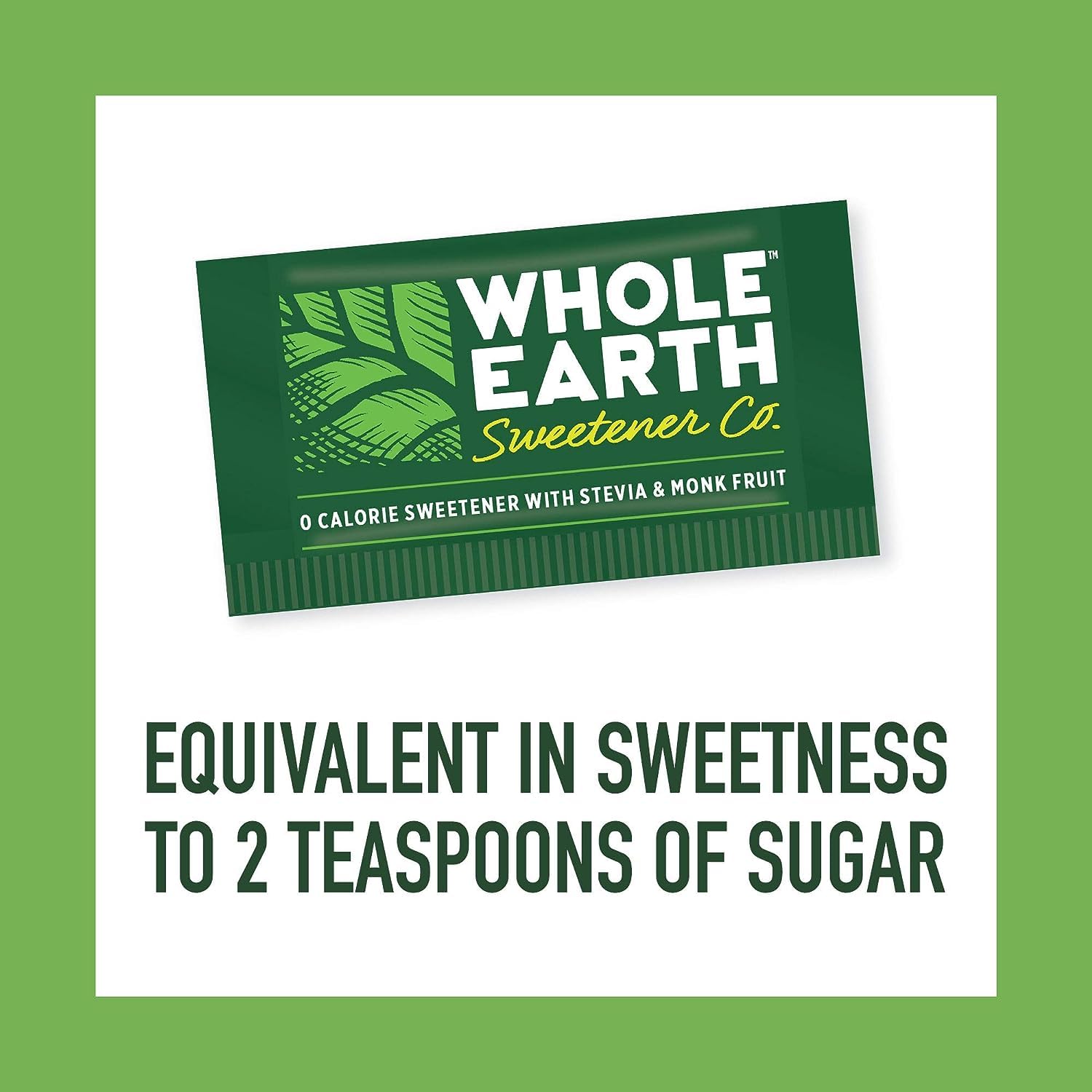 Whole Earth Sweetener Co. Stevia & Monk Fruit Sweetener, Erythritol Sweetener, Stevia Packets, Sugar Substitute, Natural Sweetener, 400 Count-UPStoxs