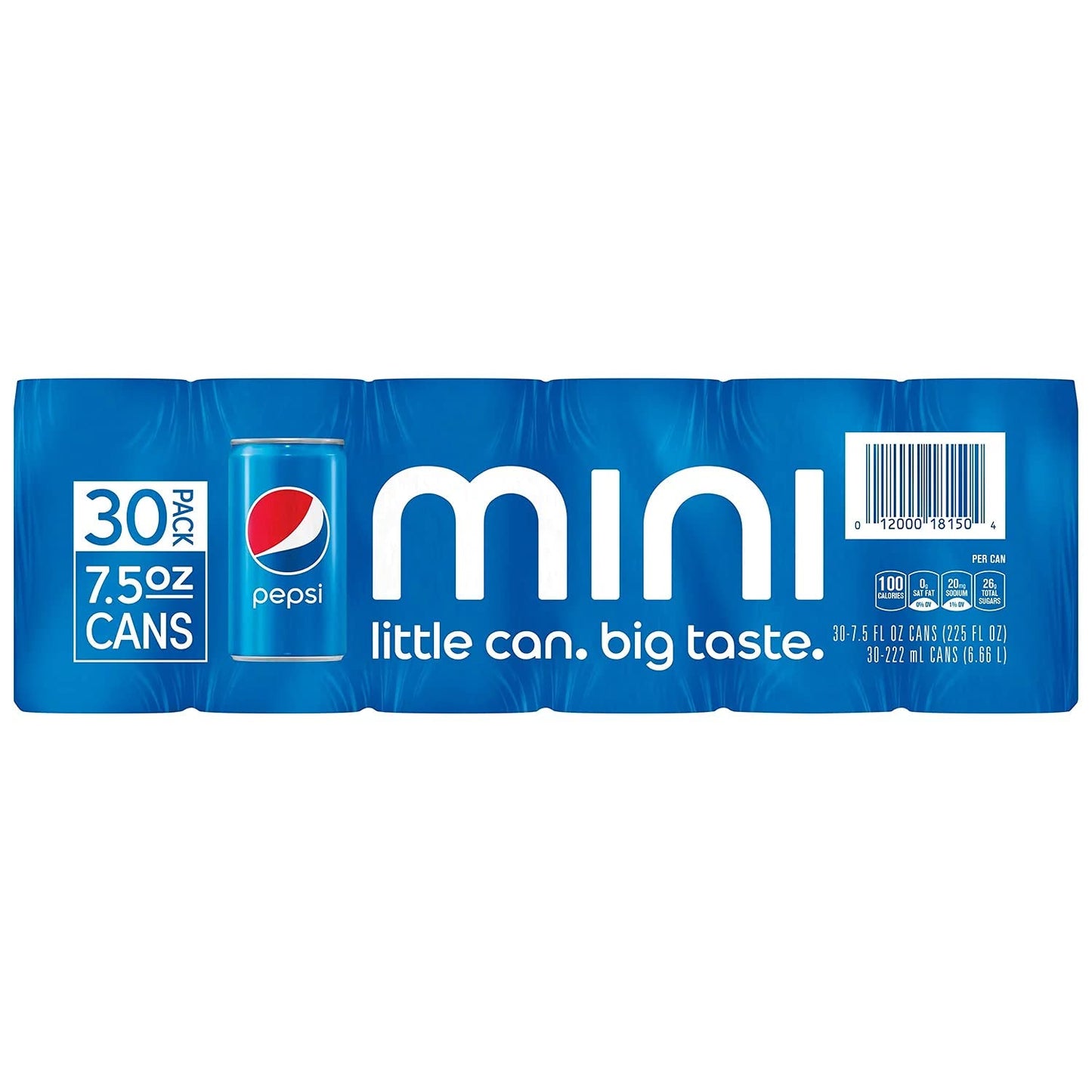 Pepsi Cola Mini Can 7.5 fl. oz., 30 pk.