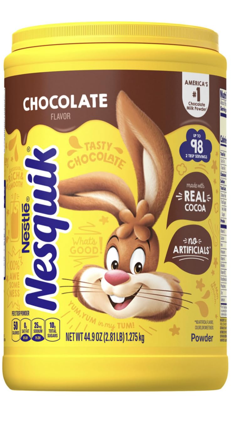 Nesquik Chocolate Powder Drink Mix 44.9 oz.