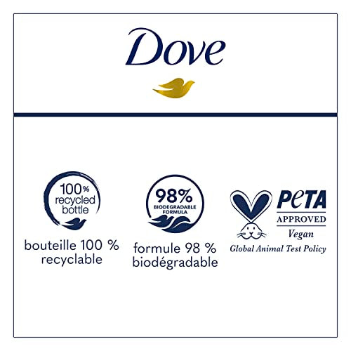 Dove Body Wash Deep Moisture 4 Count For Dry Skin Moisturizing Skin Cleanser with 24hr Renewing MicroMoisture Nourishes The Driest Skin 20 oz-UPStoxs