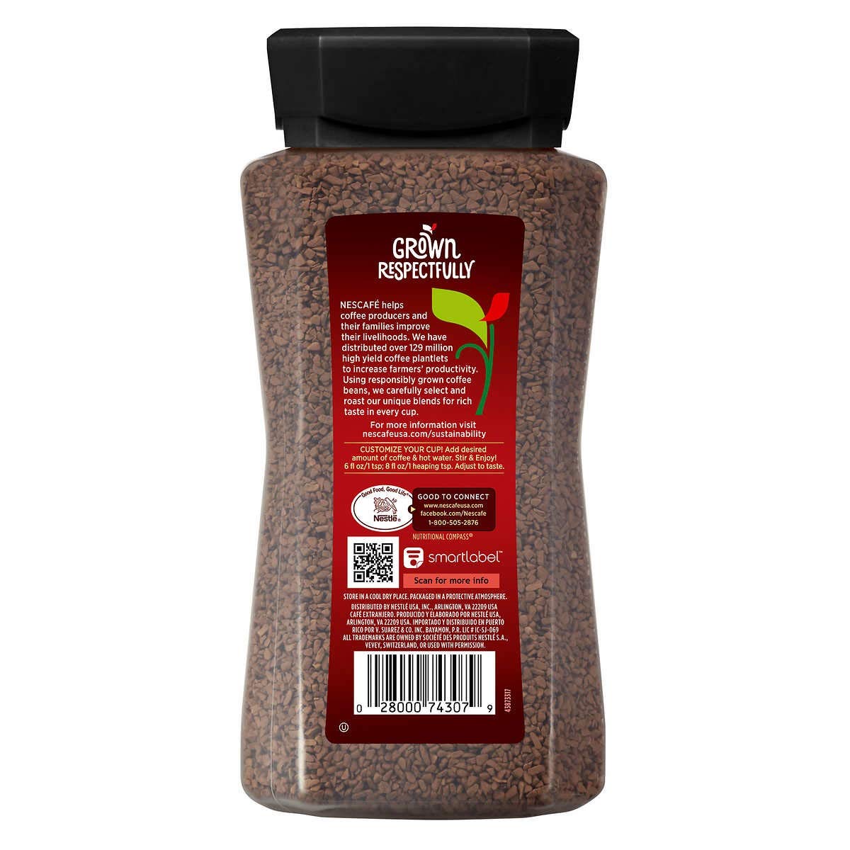 Nescafé Taster's Choice House Blend Instant Coffee, 14 oz.-UPStoxs