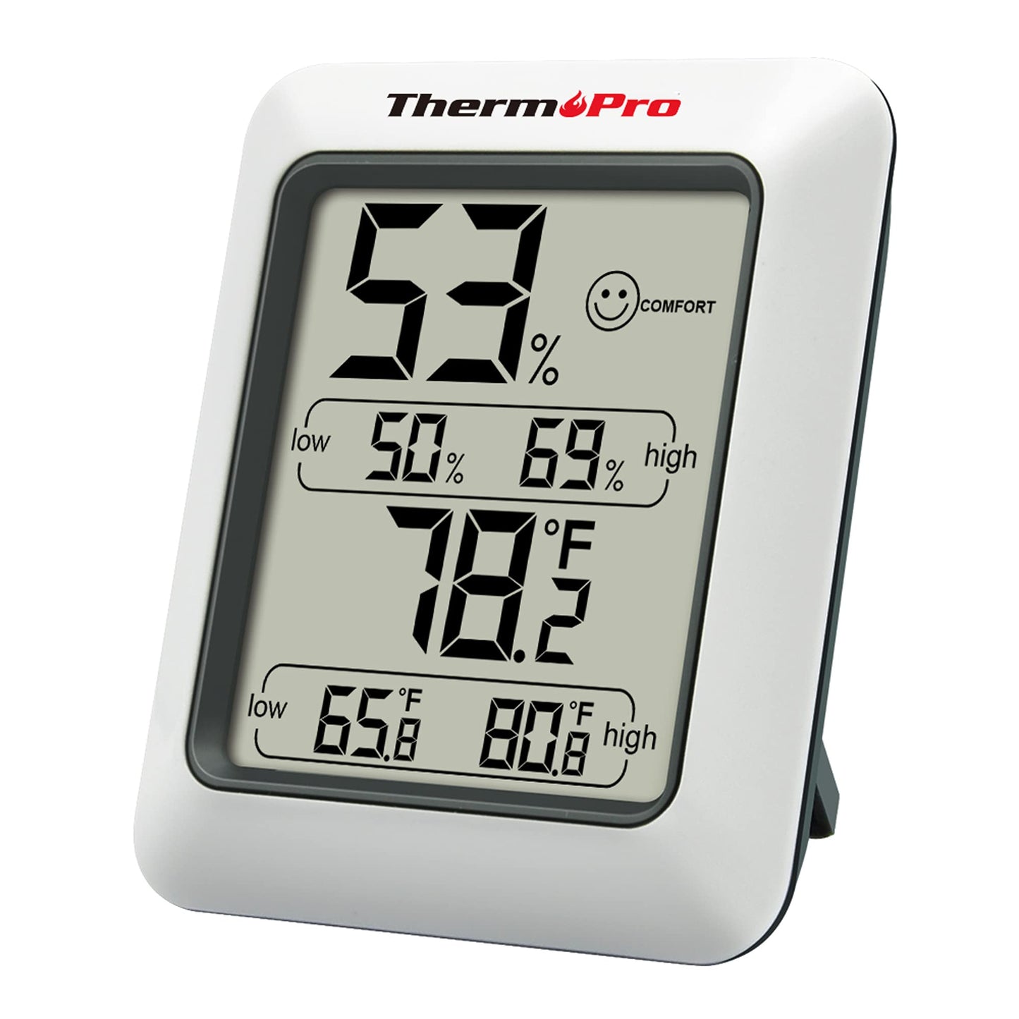 ThermoPro TP50 Digital Hygrometer Indoor Thermometer Room Thermometer and Humidity Gauge with Temperature Monitor-UPStoxs