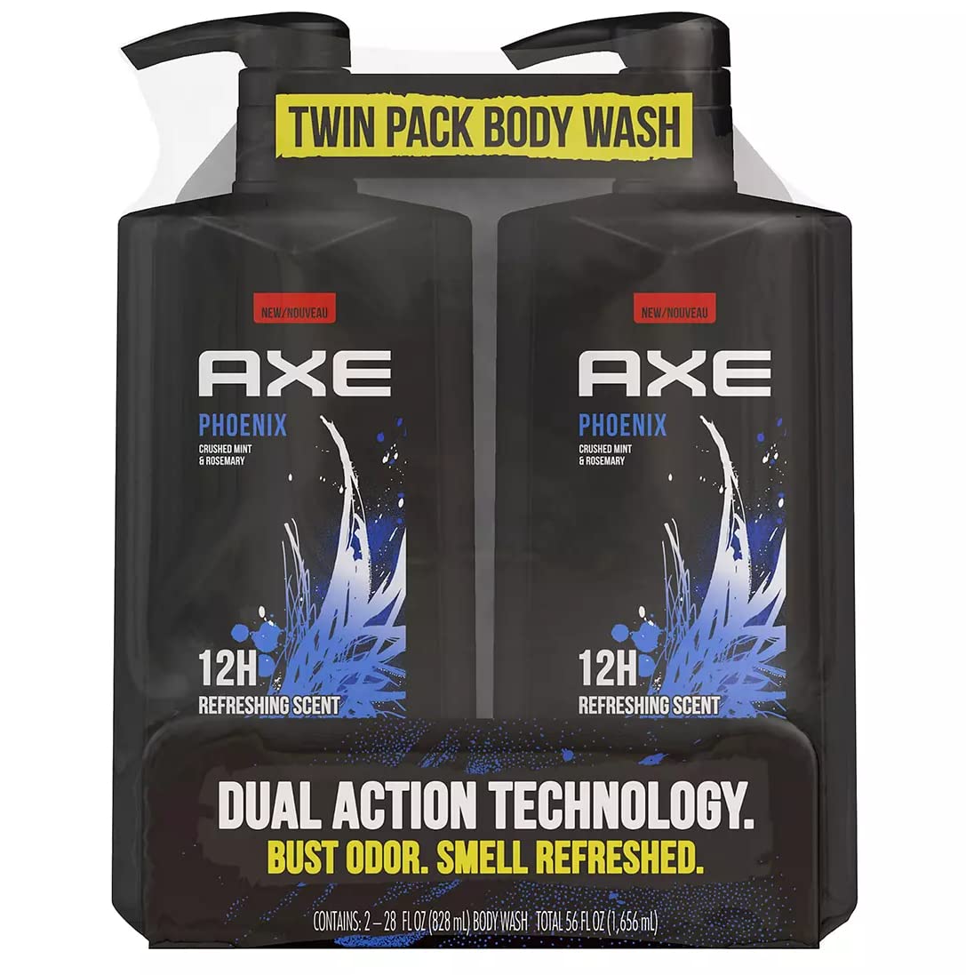 AXE Phoenix Body Wash for Men with Pump, 28 fl. oz., 2 pk.