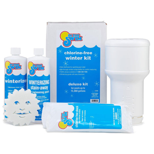 In The Swim Pool Closing Kit - Winterizing Chemicals for Above Ground and In-Ground Pools - Up to 15,000 Gallons-UPStoxs