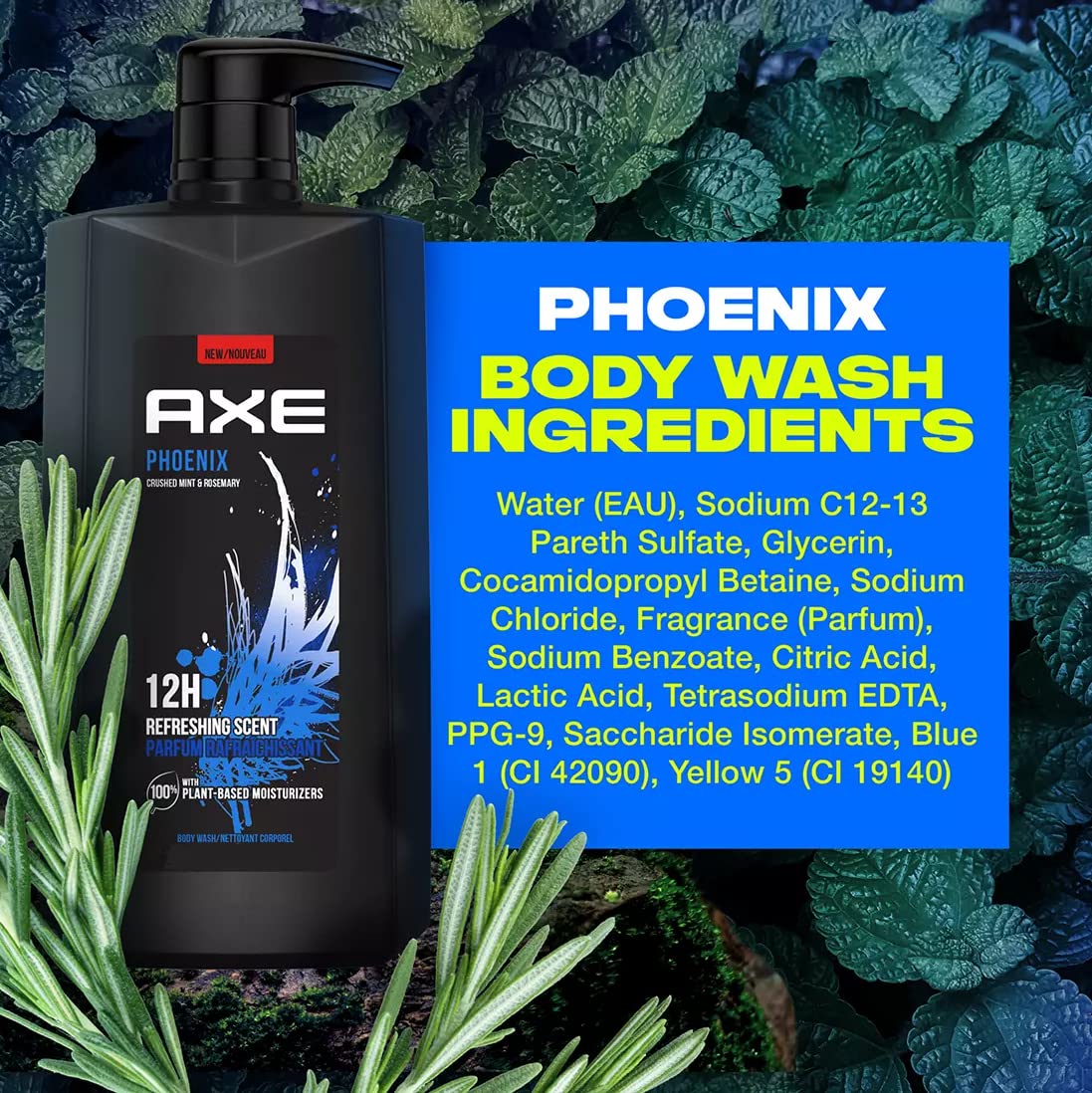 AXE Phoenix Body Wash for Men with Pump, 28 fl. oz., 2 pk.