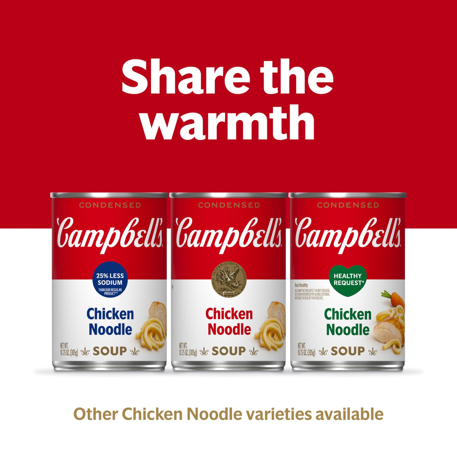 Campbell's Condensed Chicken Noodle Soup, 10.75 Ounce Can (Pack of 4)-UPStoxs