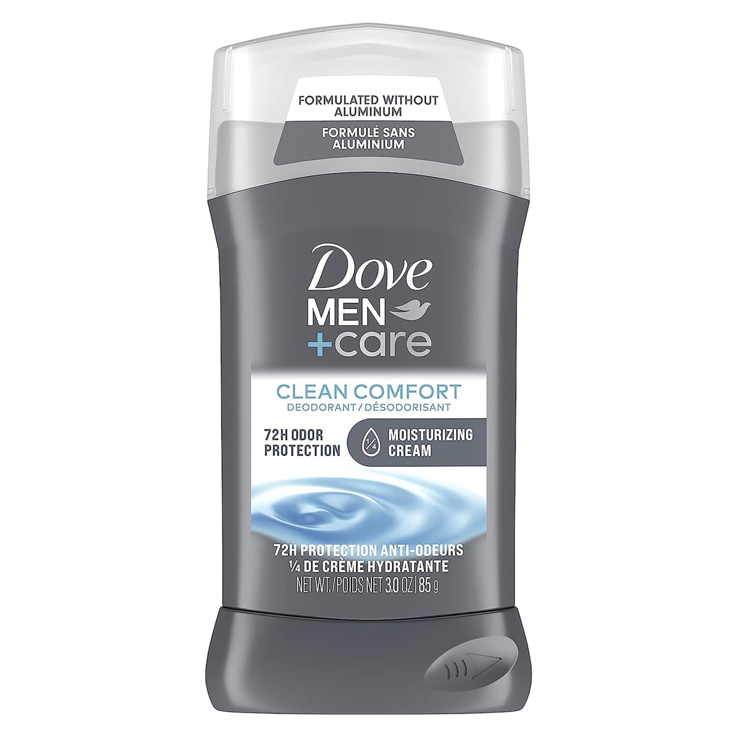 DOVE MEN + CARE Deodorant Stick Moisturizing Deodorant For 72-Hour Protection Clean Comfort Aluminum Free Deodorant For Men, 3 Ounce (Pack of 2)-UPStoxs