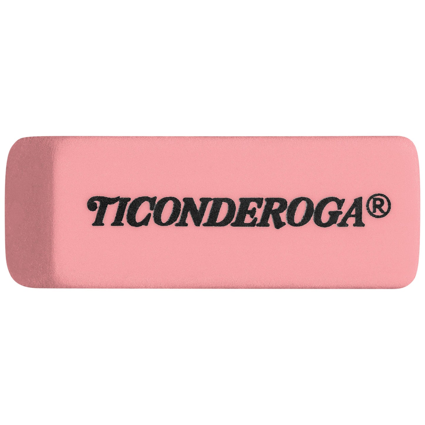 Ticonderoga Wedge Erasers, Pink, 3 Count-UPStoxs