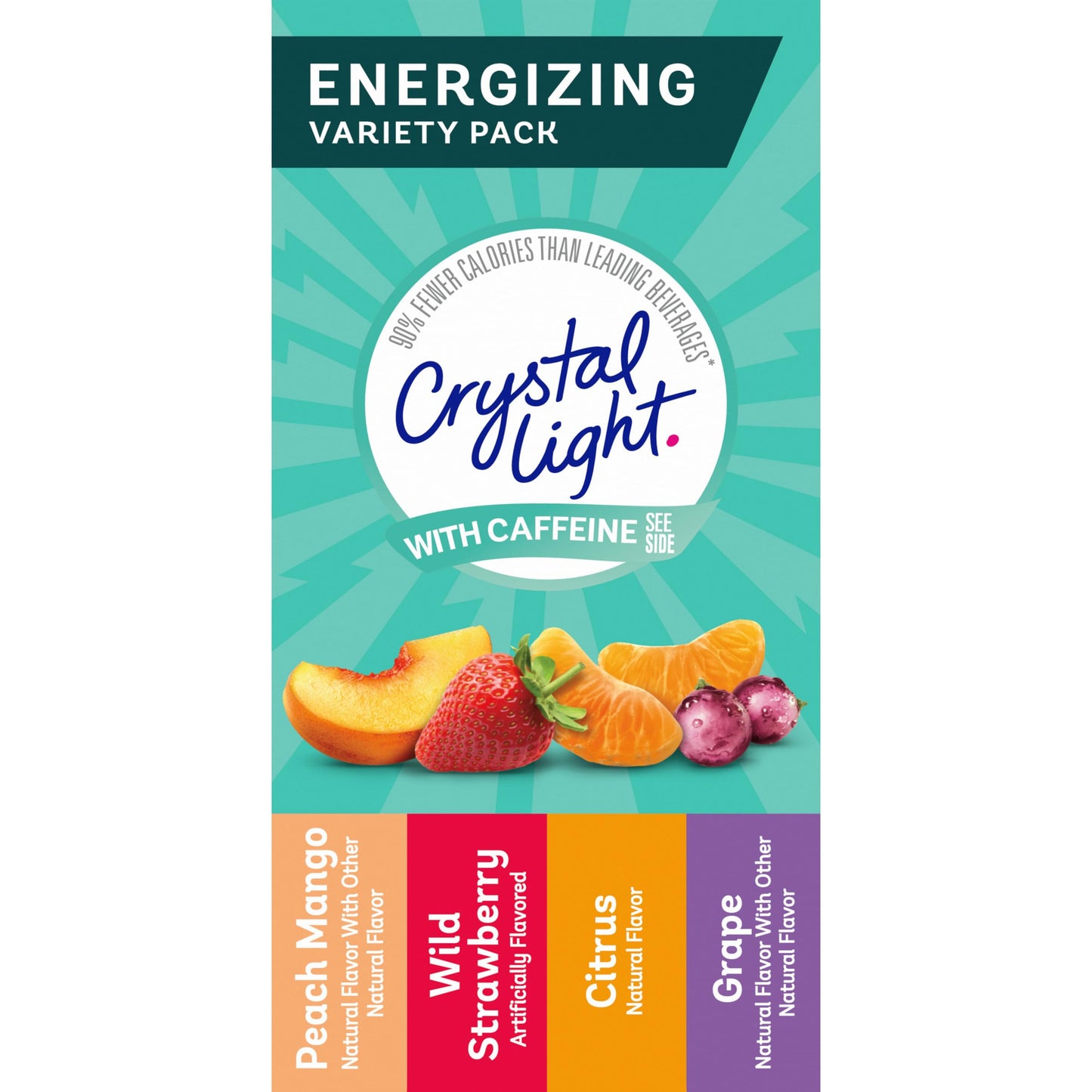 Crystal Light Energizing Variety Pack, 44 ct On-the-Go Packets-UPStoxs