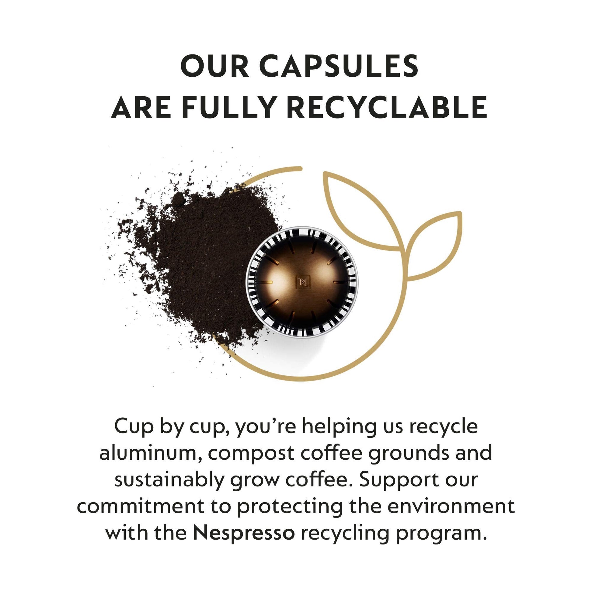 Nespresso Capsules Vertuo, Double Espresso Chiaro, Medium Roast Espresso Coffee, 30-Count Coffee Pods, Brews 2.7oz-UPStoxs