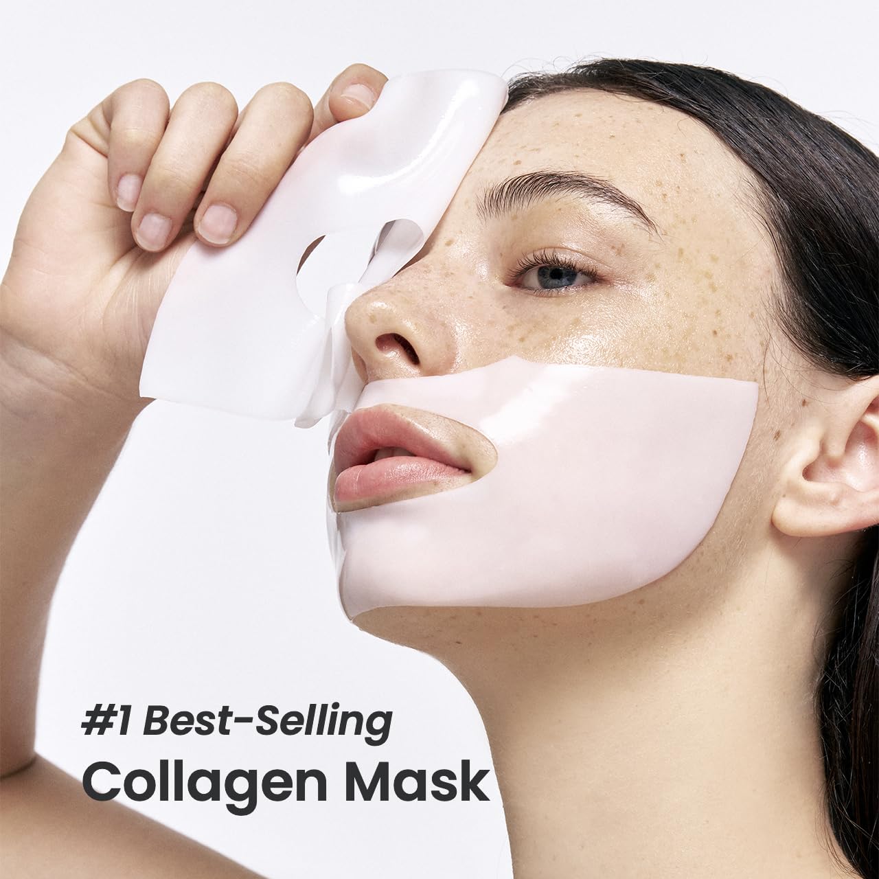 BIODANCE Bio-Collagen Real Deep Mask, Hydrating Overnight Hydrogel Mask, Pore Minimizing, Elasticity Improvement, 34g x16ea-UPStoxs