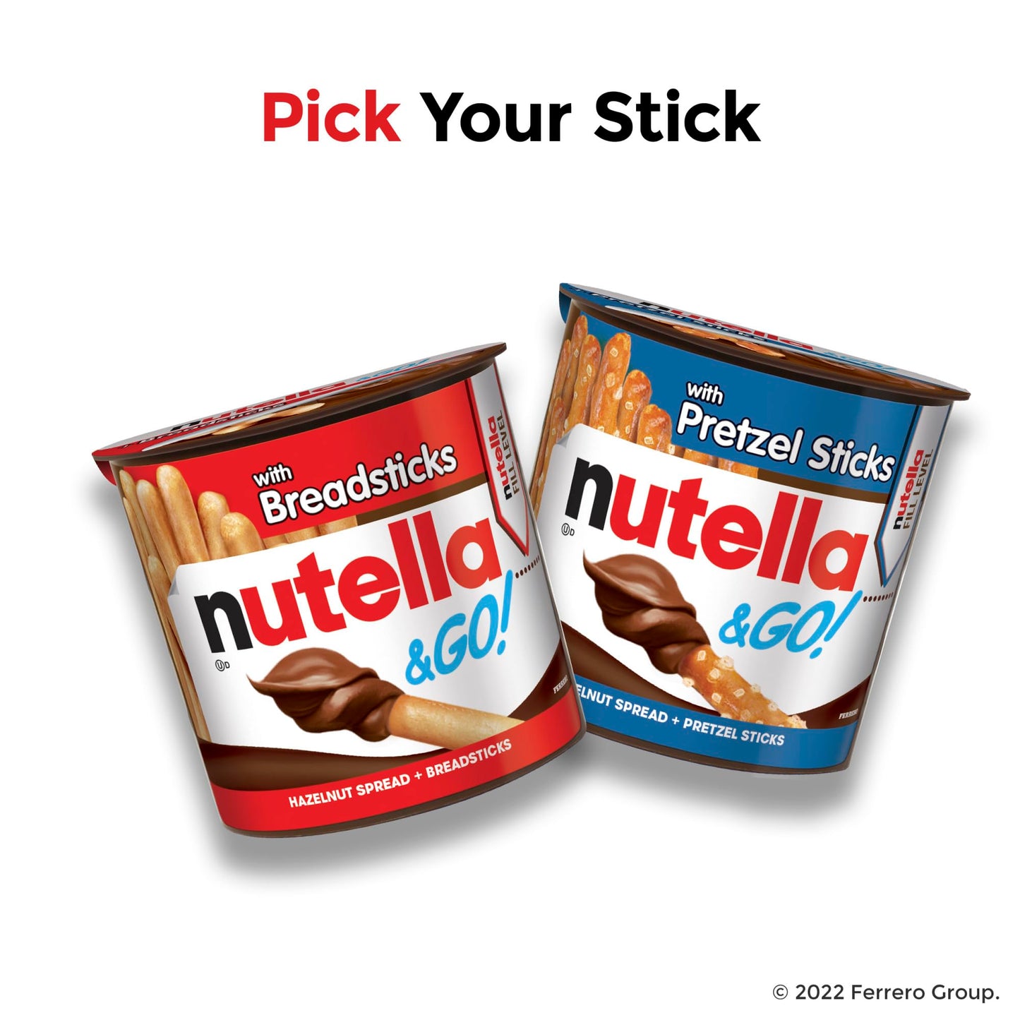 Nutella & GO! Bulk 12 Pack, Hazelnut and Cocoa Spread with Breadsticks, Snack Cups for Kids, 1.8 oz Each-UPStoxs