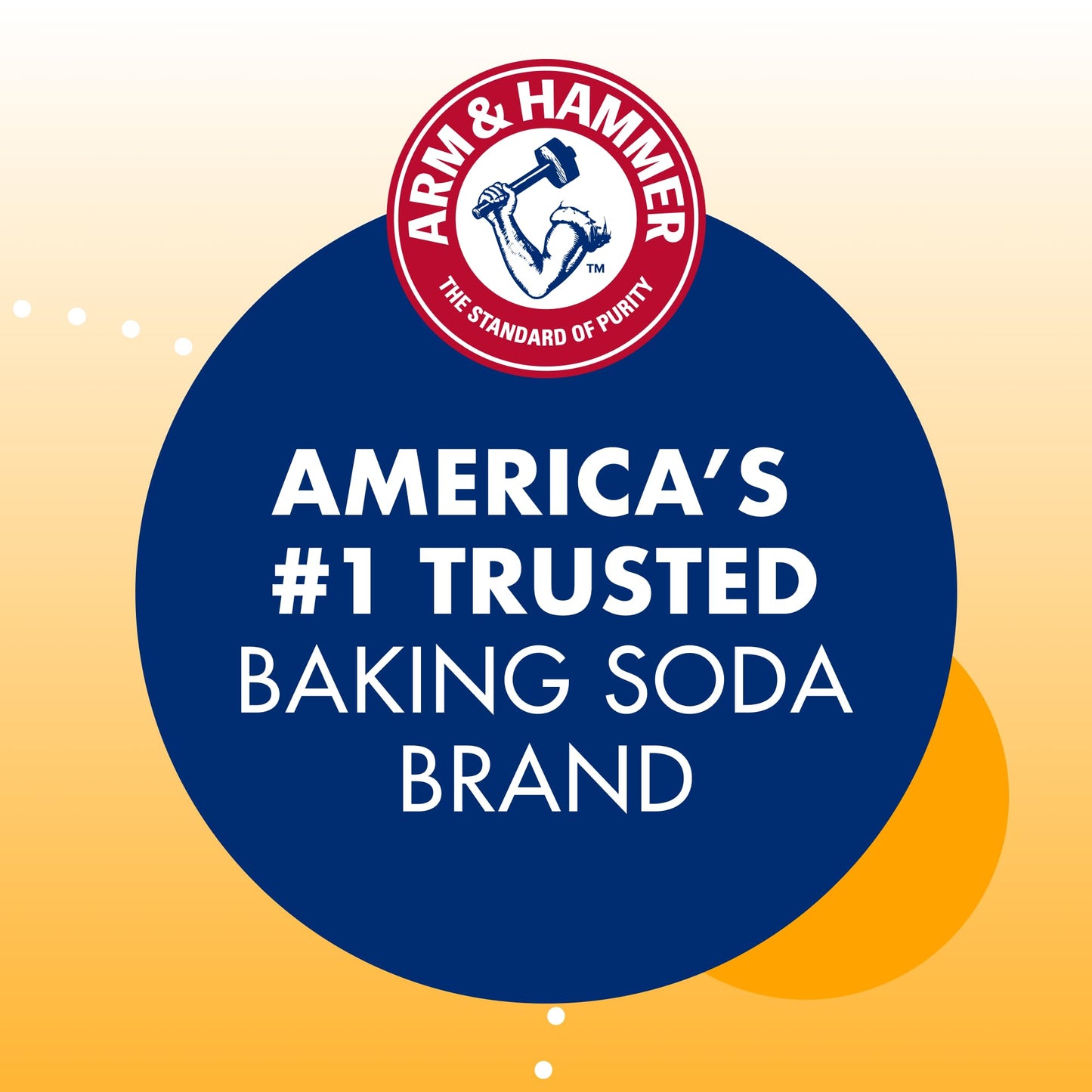 ARM & HAMMER Baking Soda Made in USA, Ideal for Baking, Pure & Natural, 2.7lb Bag-UPStoxs