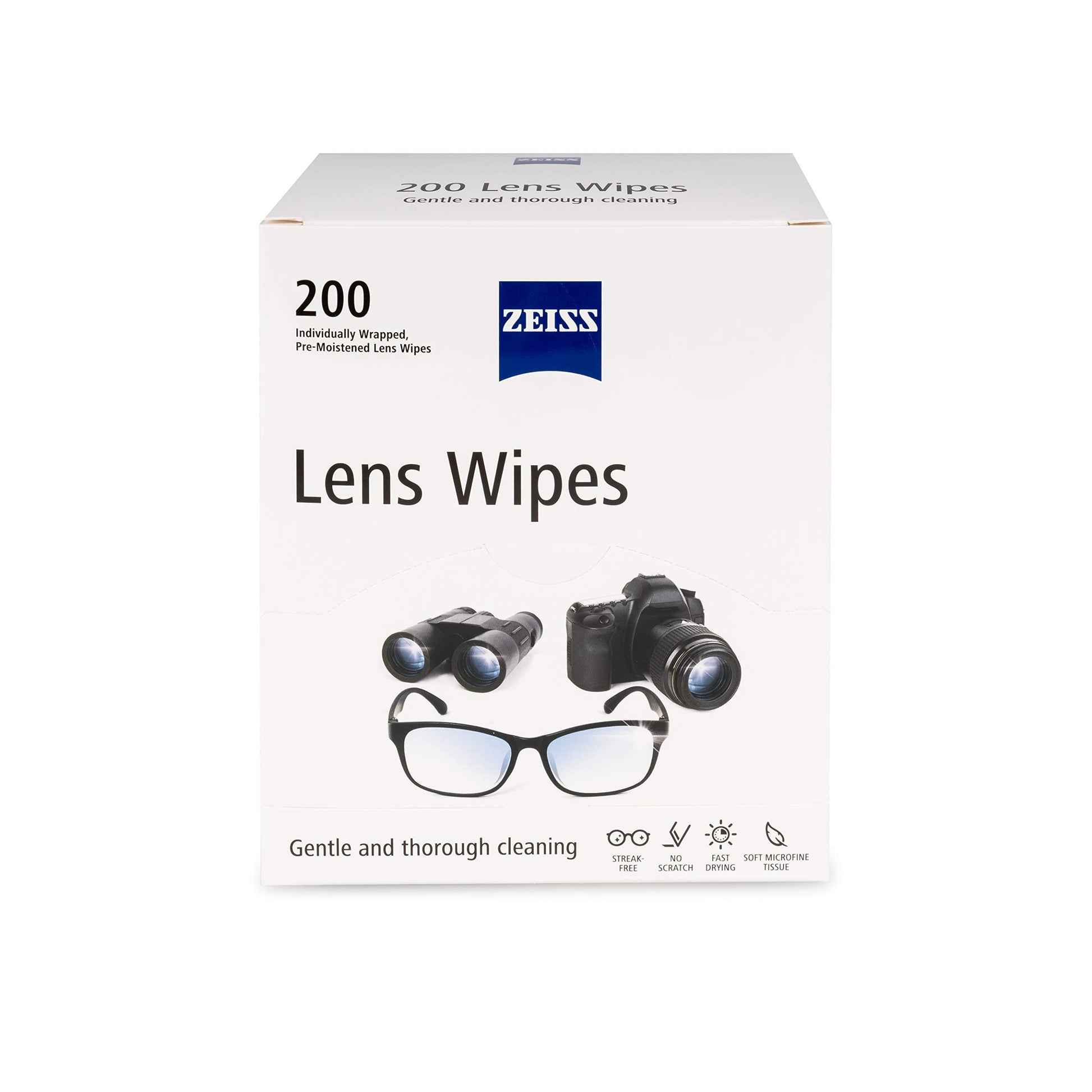 ZEISS Pre-Moistened Lens Cleaning Wipes, 200 Count-UPStoxs