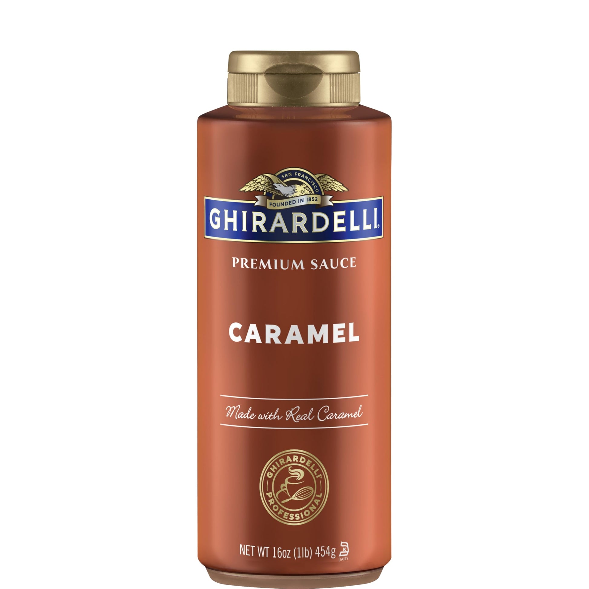 Ghirardelli Caramel Sauce Squeeze Bottle, 16 oz (Pack of 1)-UPStoxs