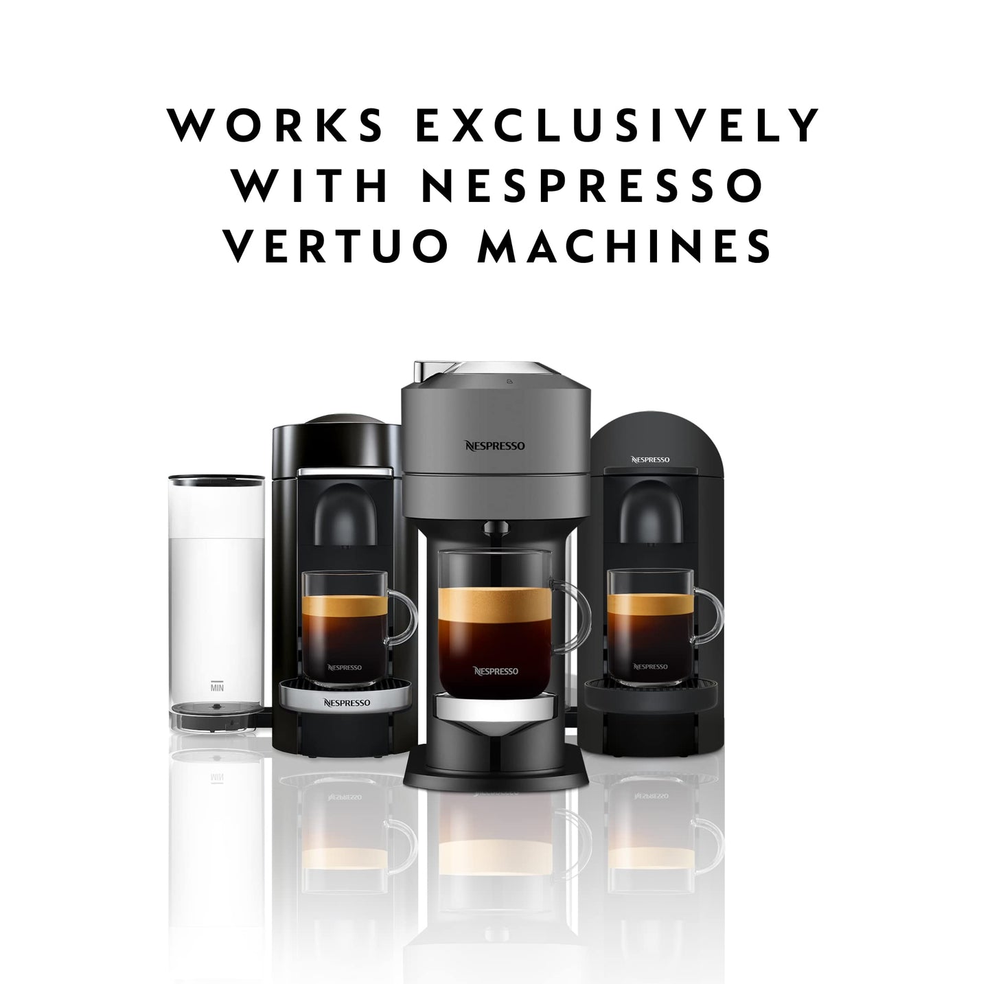 Nespresso Capsules VertuoLine, Espresso, Bold Variety Pack, Medium and Dark Roast Espresso Coffee, 40 Count Coffee Pods, Brews 1.35oz, 1.35 Fl Oz (Pack of 40)-UPStoxs