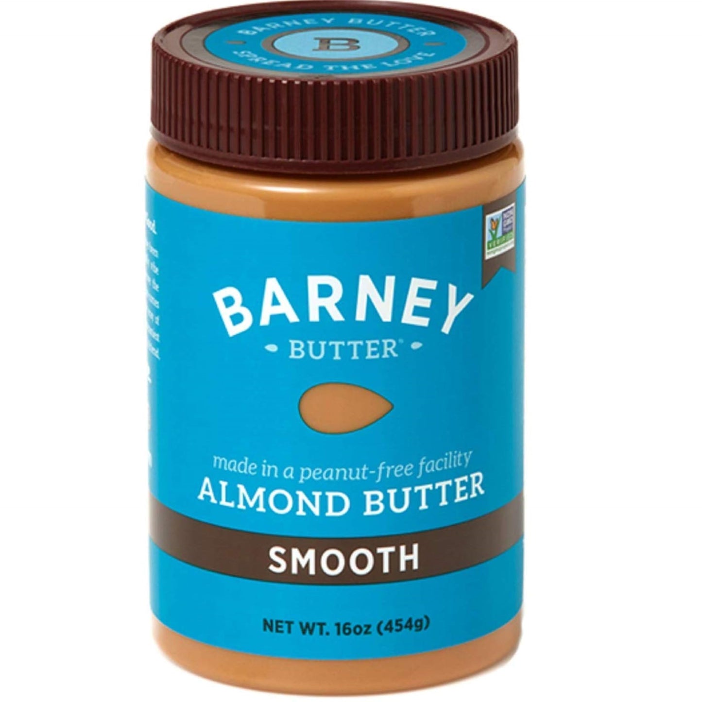 Barney Butter Almond Butter, Smooth, 16 Ounce Jar, Skin-Free Almonds, No Stir, Non-GMO, Gluten Free, Keto, Paleo, Vegan-UPStoxs