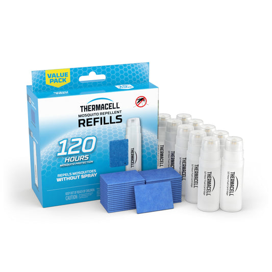 Thermacell Mosquito Repellent Refills; Compatible with Any Fuel-Powered Thermacell Repeller; Highly Effective, Long Lasting, No Spray or Mess; 15 Foot Zone of Mosquito Protection-UPStoxs