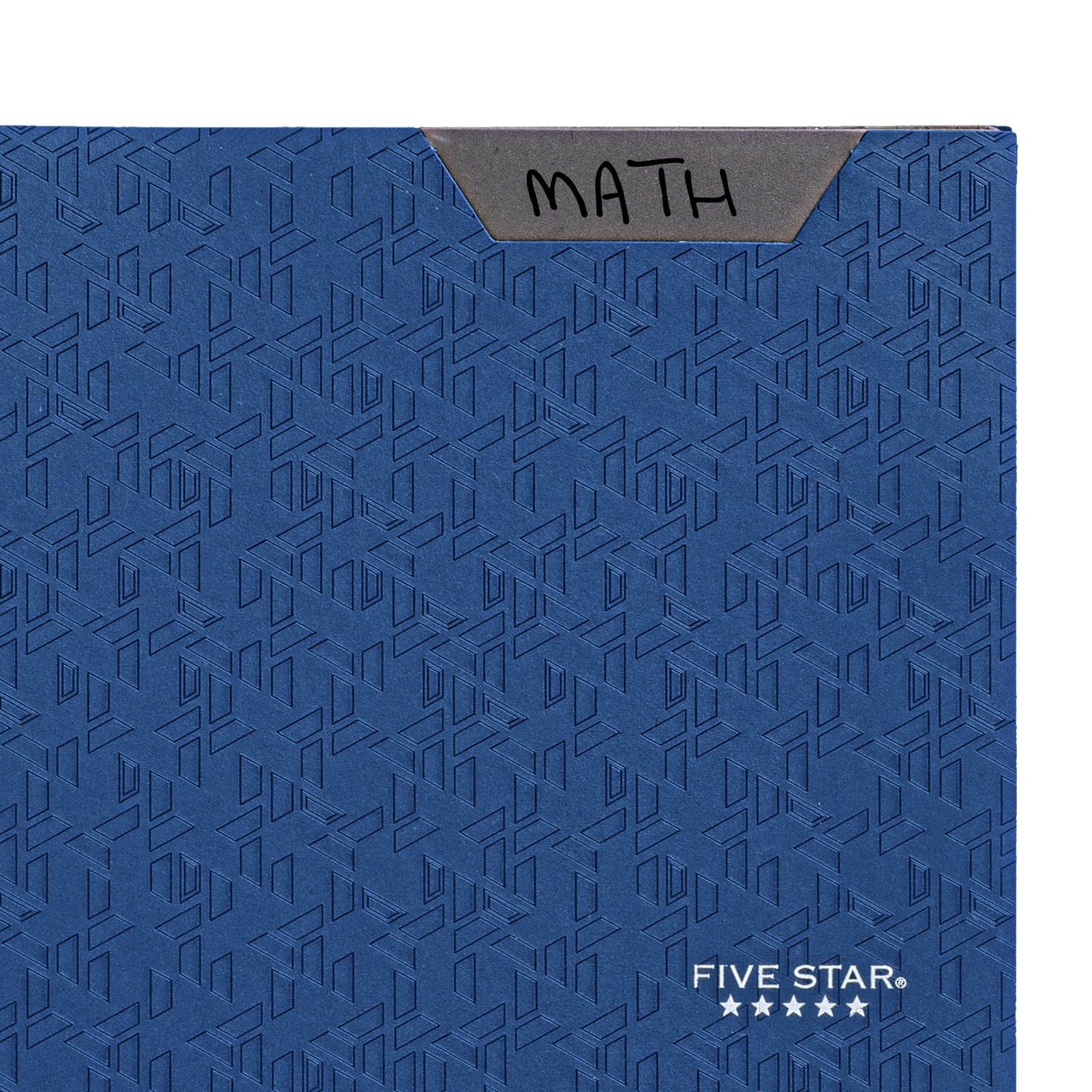 Five Star 2 Pocket Folder, Stay-Put Folder, Plastic Colored Folders with Pockets & Prong Fasteners, For Home, School Supplies & Home Office, 11” x 8-1/2”, Blue (72115)-UPStoxs