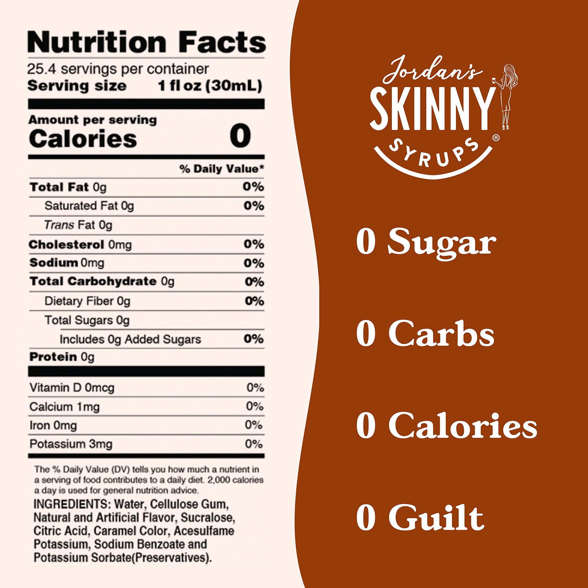 Jordan's Skinny Syrups Sugar Free Coffee Syrup, Pumpkin Spice Flavor Drink Mix, Zero Calorie Flavoring for Chai Latte, Protein Shake, Food & More, Gluten Free, Keto Friendly, 25.4 Fl Oz, 1 Pack-UPStoxs