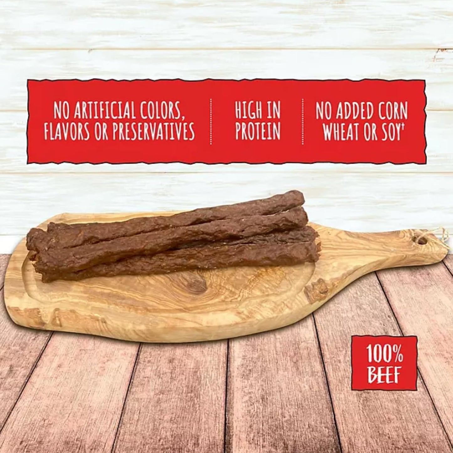 Irish Rover Beef Stick Dog Treats 35 oz.