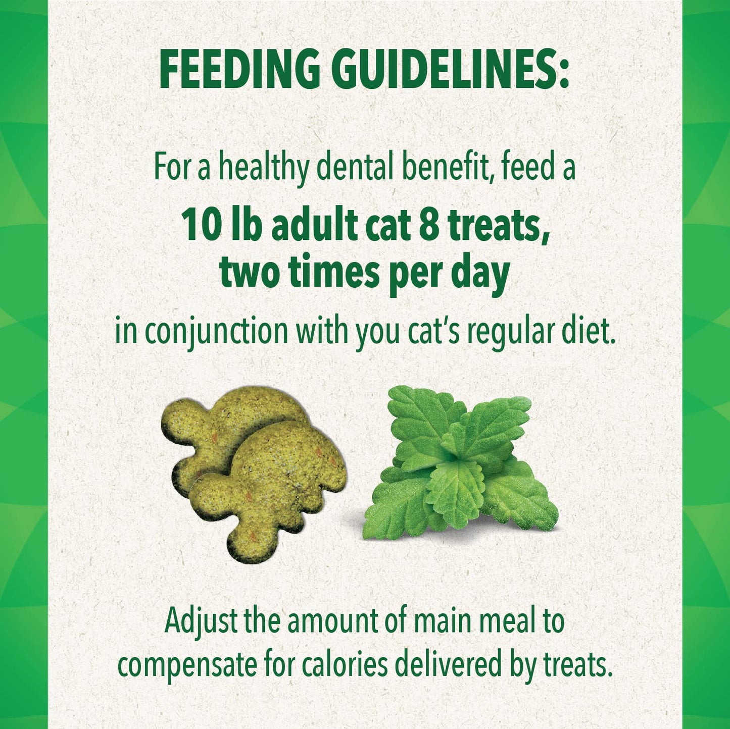 Greenies Feline Adult Natural Dental Care Cat Treats, Catnip Flavor, 21 oz. Tub-UPStoxs