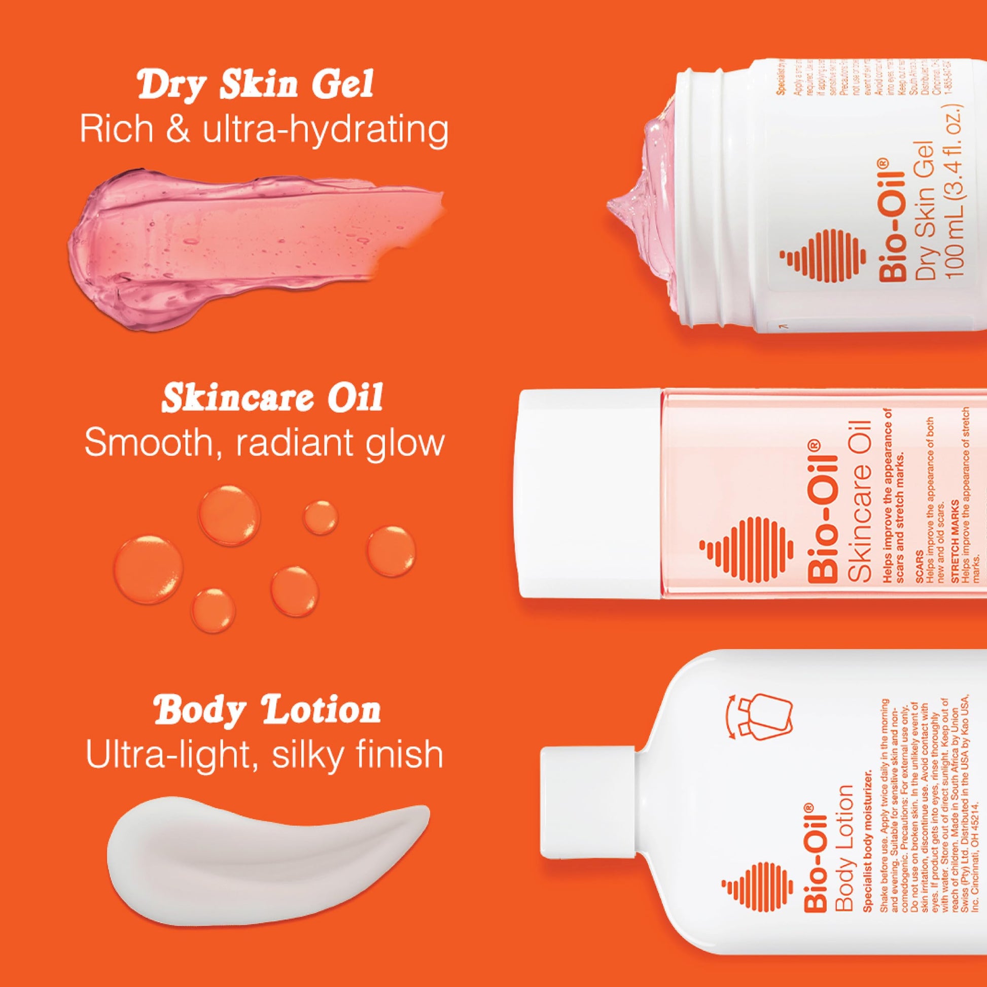 Bio-Oil Skincare Body Oil, Vitamin E, Serum for Scars & Stretchmarks, Face & Body Moisturizer, 2 oz, All Skin Types-UPStoxs