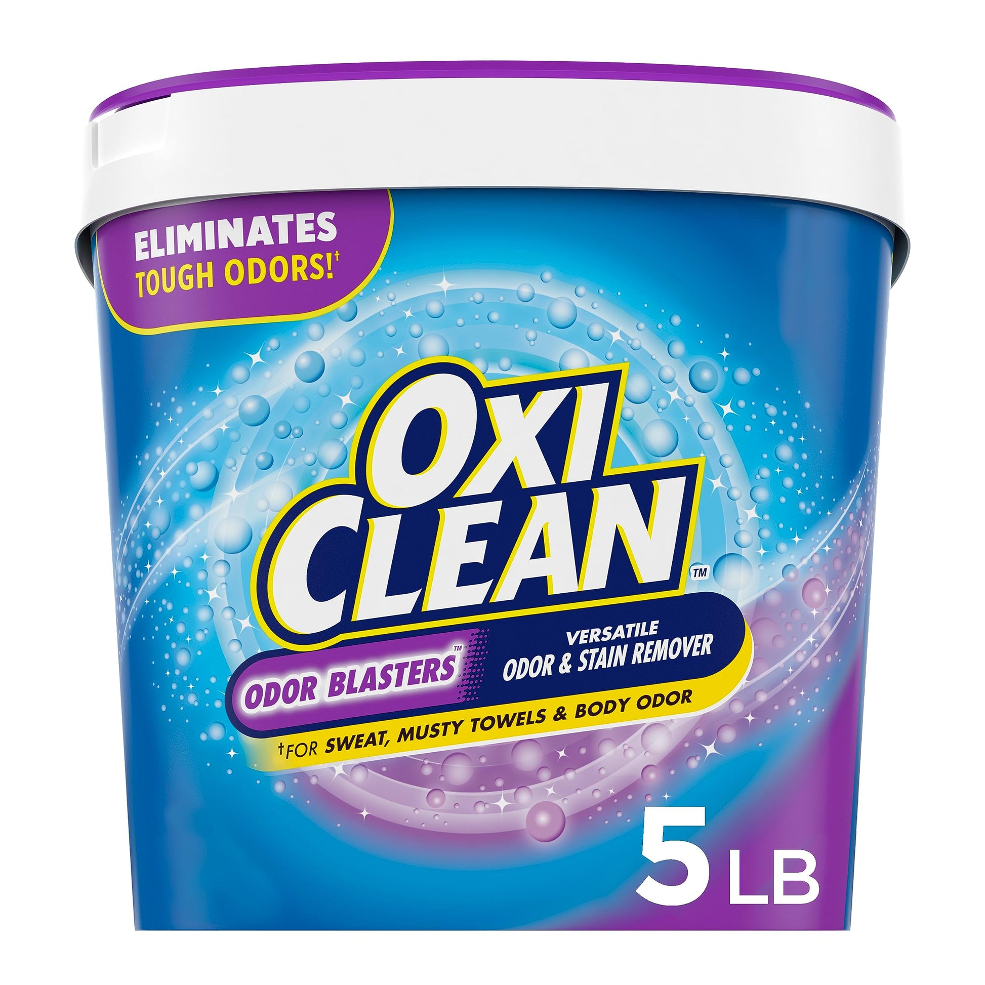 OxiClean Odor Blasters Versatile Odor and Stain Remover Powder, 5 lb-UPStoxs