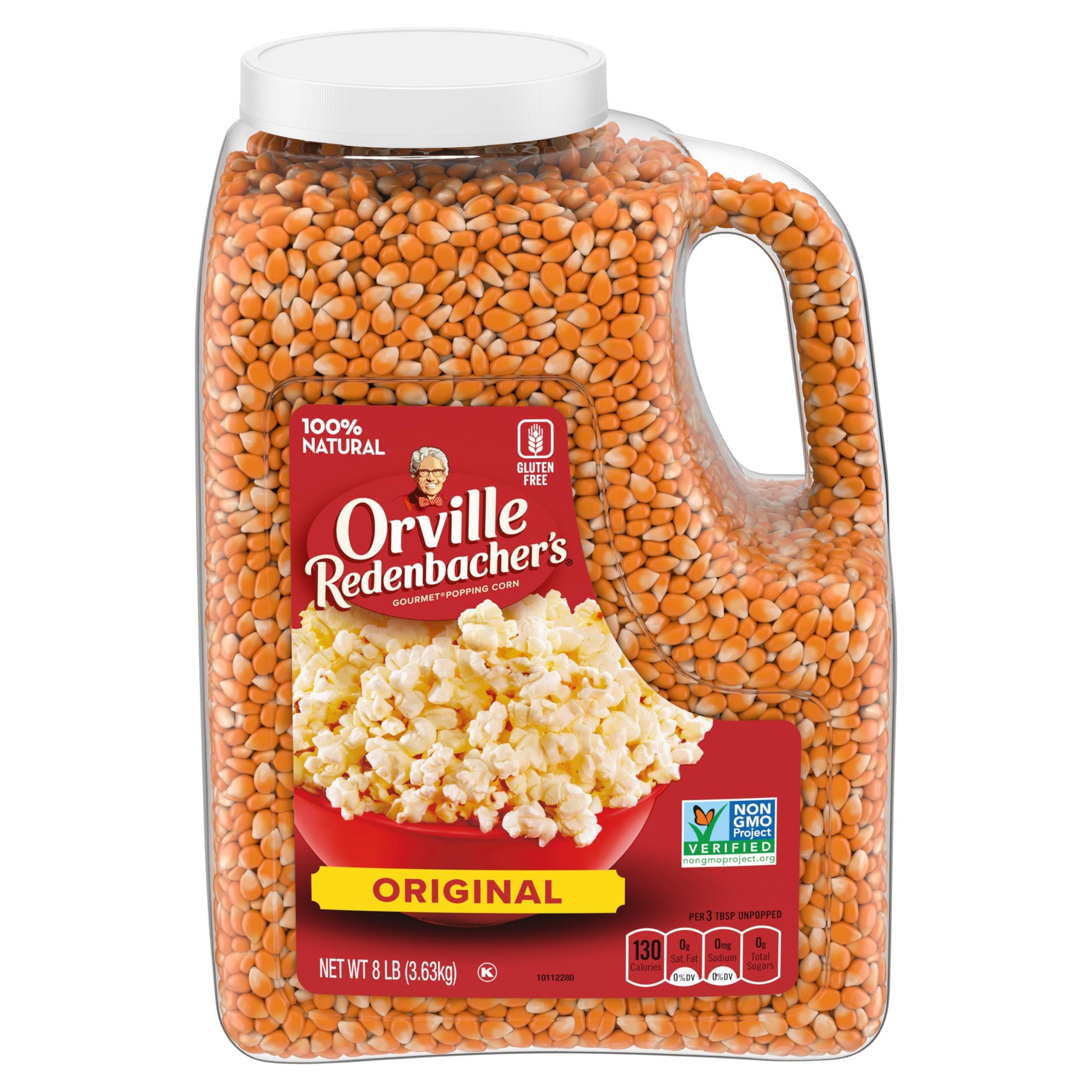 Orville Redenbacher's Original Gourmet Popping Corn Kernels, 8 lb.-UPStoxs