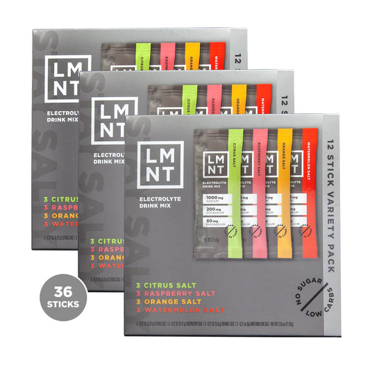 LMNT Zero Sugar Electrolytes - Variety Pack Bundle | Drink Mix | 36 Count-UPStoxs