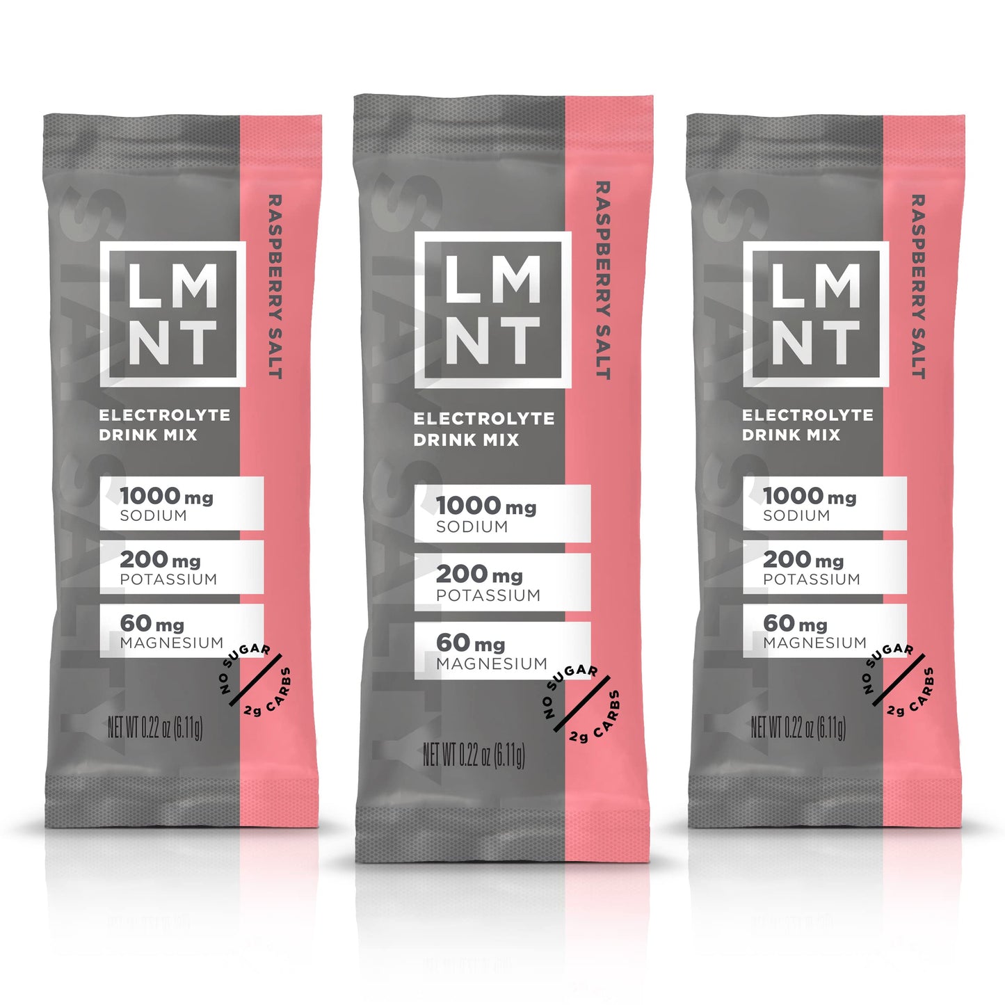 LMNT Zero Sugar Electrolytes - Raspberry Salt | Drink Mix | 30 Count-UPStoxs