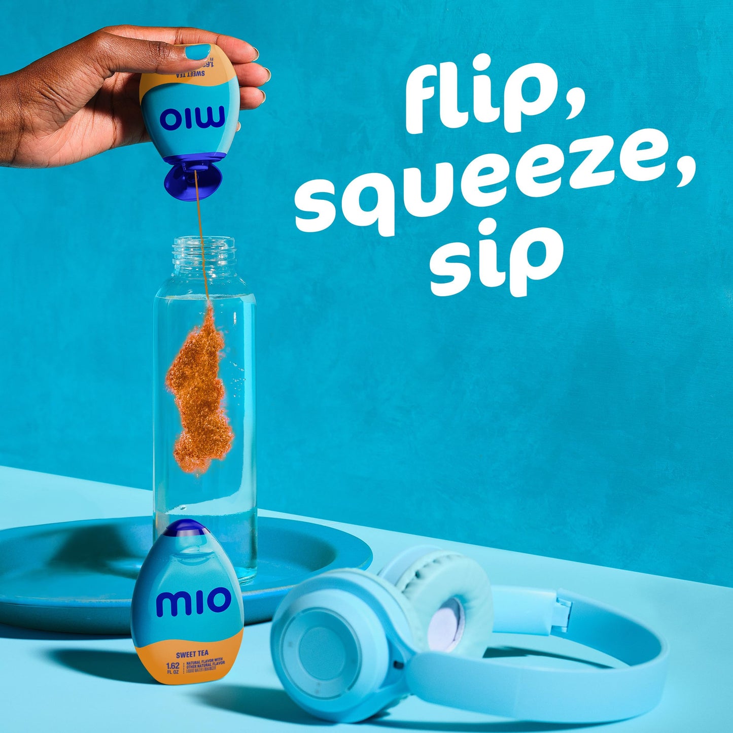 MiO Sweet Tea Liquid Water Enhancer Drink Mix, 1.62 fl oz Bottle, As seen on TikTok, 1.62 Fl Oz (Pack of 1)-UPStoxs