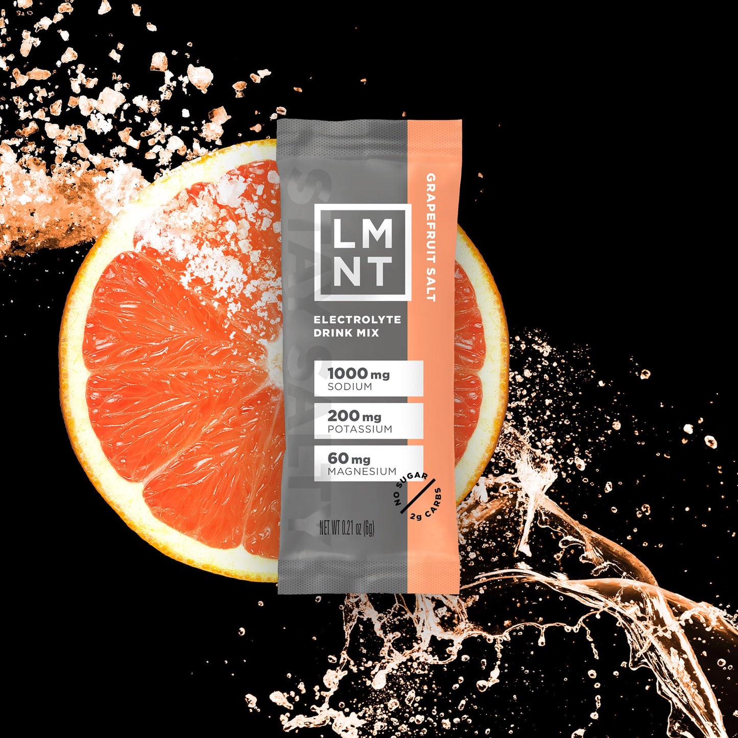 LMNT Zero Sugar Electrolytes - Grapefruit Salt | Drink Mix | 30 Count-UPStoxs