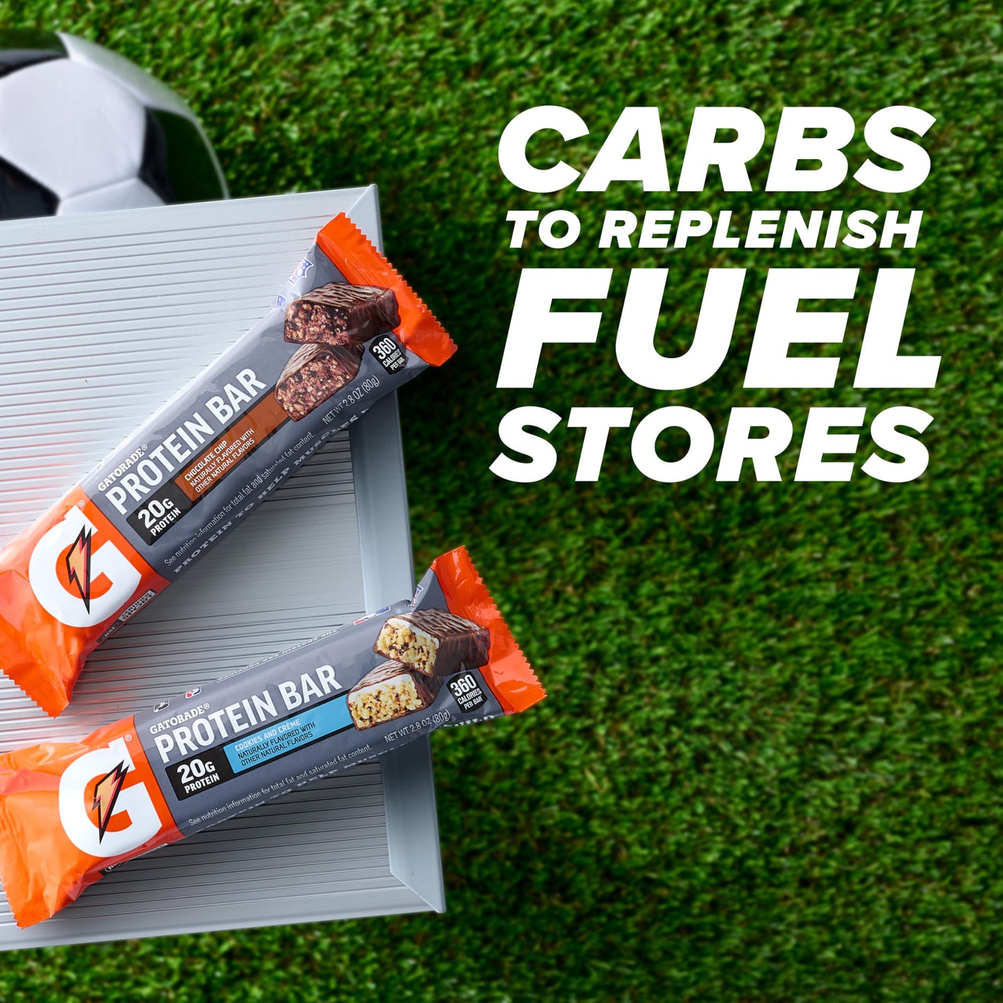 Gatorade Whey Protein Recover Bars, Chocolate Chip, 2.8 ounce(Pack of 12)-UPStoxs