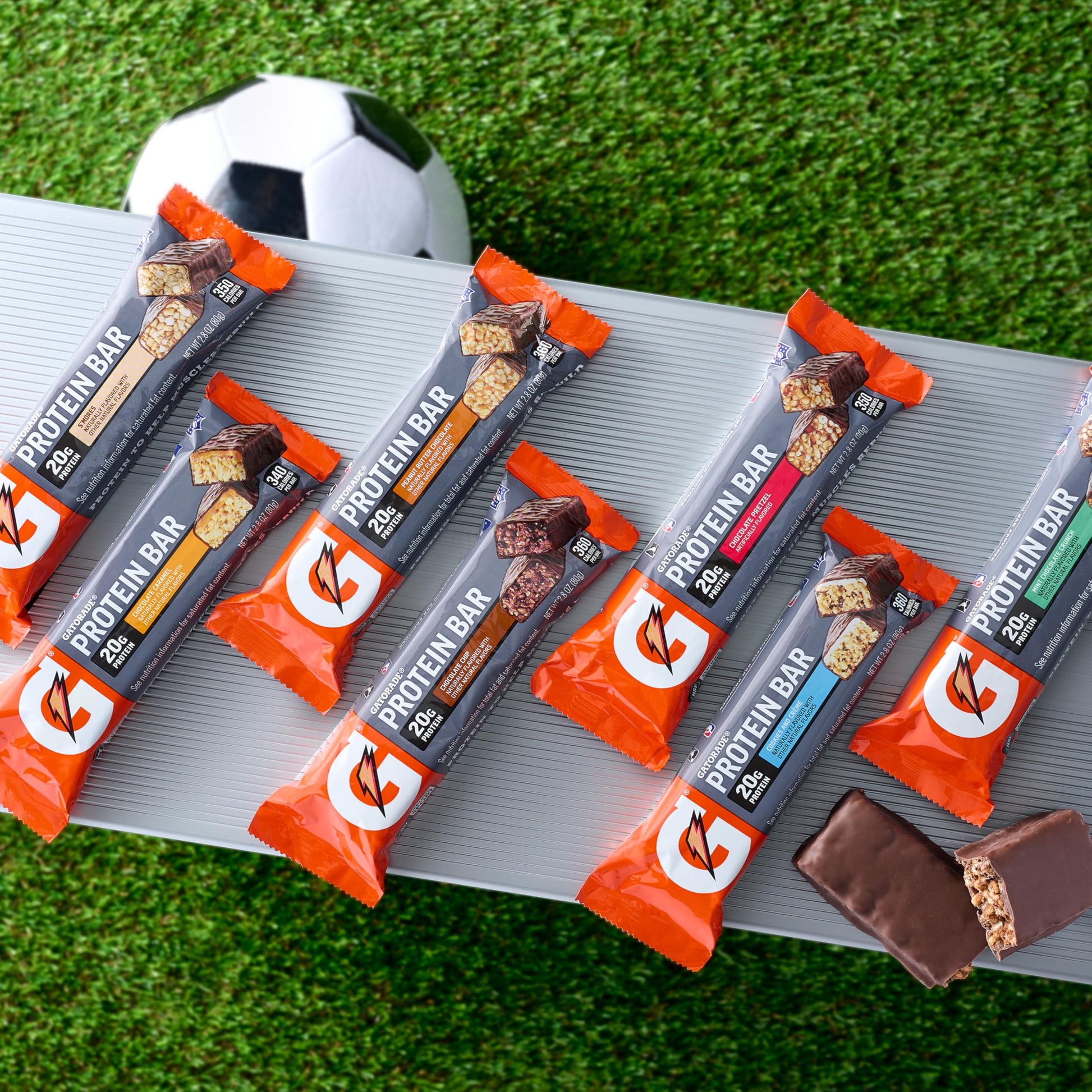 Gatorade Whey Protein Recover Bars, Chocolate Chip, 2.8 ounce(Pack of 12)-UPStoxs