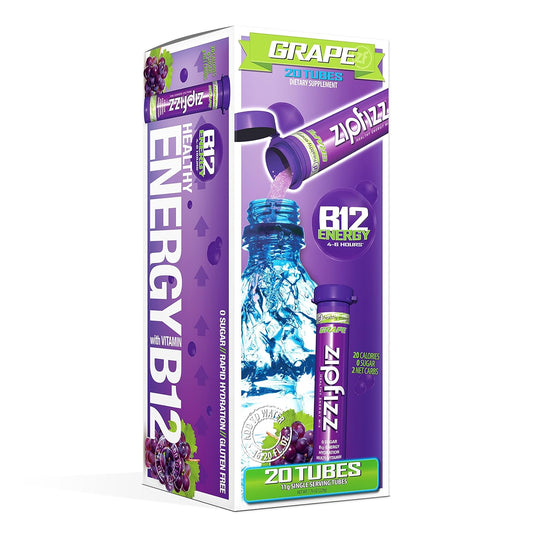 Zipfizz Energy Drink Mix, Grape 20 ct.