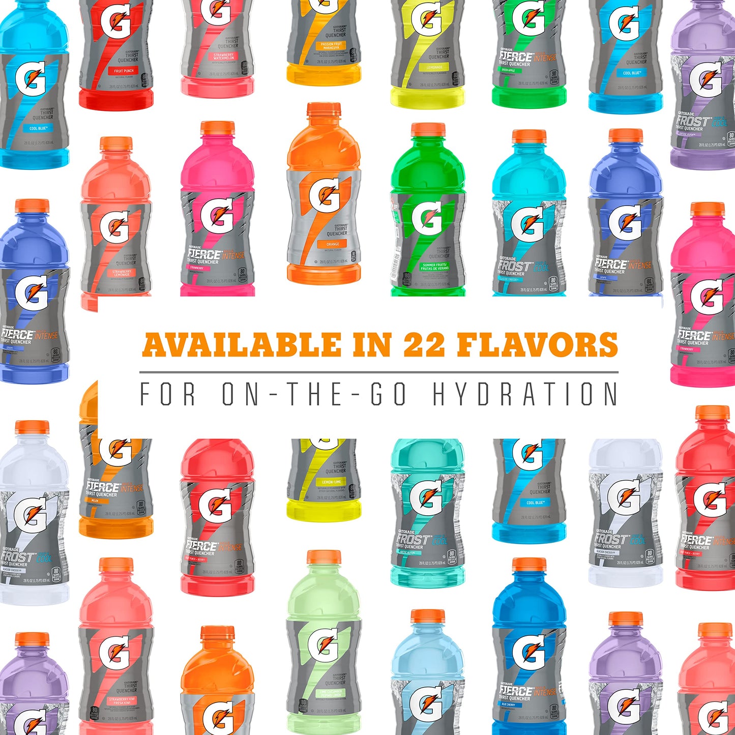 Gatorade Classic Thirst Quencher, Variety Pack, 12 Fl Oz (Pack of 24)-UPStoxs