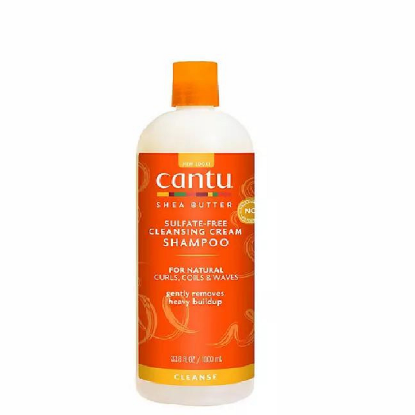 Cantu for Natural Hair Cleansing Cream Shampoo, 33.8 fl. oz.