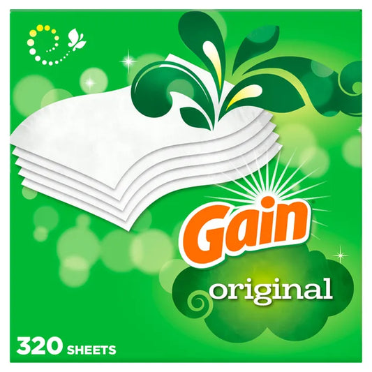 Gain Dryer Sheets, Original (320ct.)