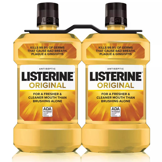 Listerine Antiseptic Mouthwash, Original, 50.7 fl. oz. , 2 pk.