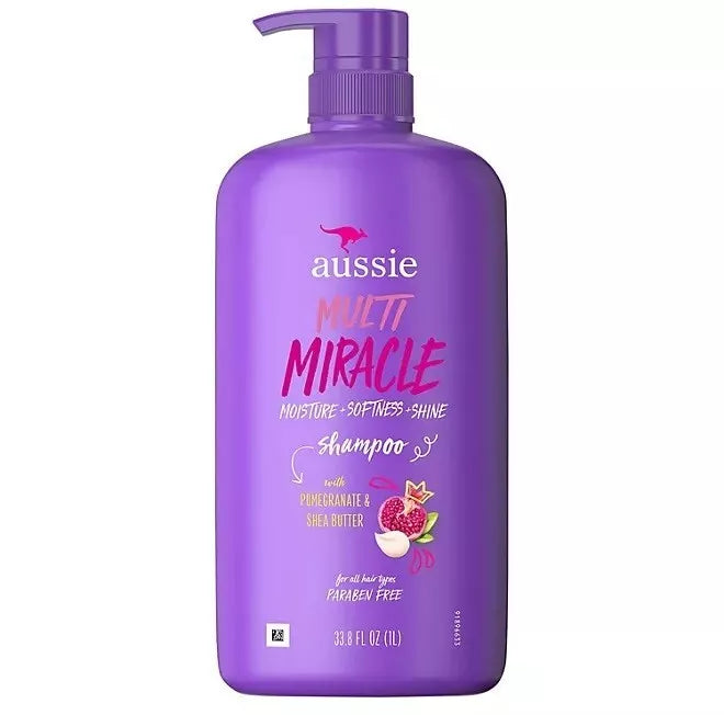 Aussie Multi Miracle 3-in-1 Shampoo, 33.8 fl. oz.