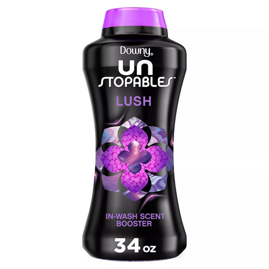 Downy Unstopables In-Wash Scent Booster Beads, Lush 34 oz.