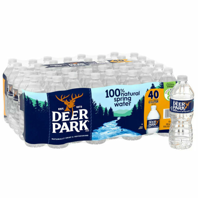 Deer Park 100% Natural Spring Water 16.9 fl. oz., 40 pk.-UPStoxs