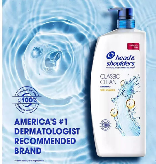 Head & Shoulders Anti-Dandruff Classic Clean Shampoo, 38.8 fl. oz.