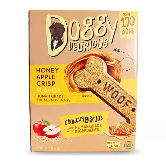 Doggy Delirious Crunchy Dog Treats, Choose Your Flavor, 5 lbs.